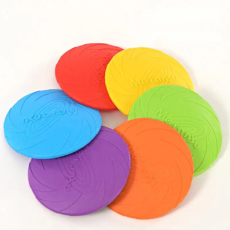 Bite-Resistant Dog Flying Disc – Outdoor Interactive Training Toy