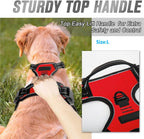 No-Pull Dog Harness – Front Clip Reflective Heavy-Duty for Large Dogs