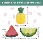 Freezable Cooling Chew Toy - Summer Fruit Design for Dogs & Cats