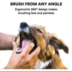 Pet Finger Toothbrush - Super Soft Silicone Teeth Cleaning Tool for Dogs & Cats