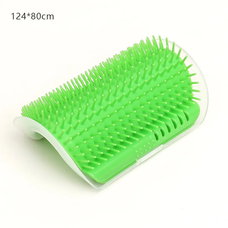Cat Self-Cleaning Massage Brush – Hair Removal Wall Corner Tool