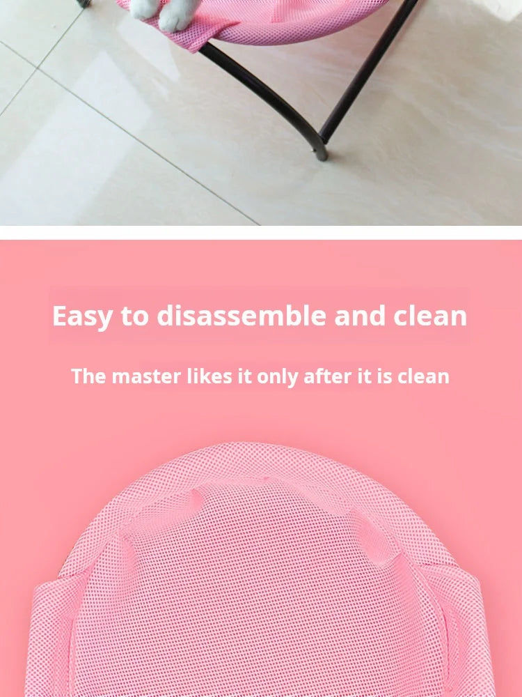Cat Hammock Bed – Breathable Cooling Cot & Sleeping Sofa