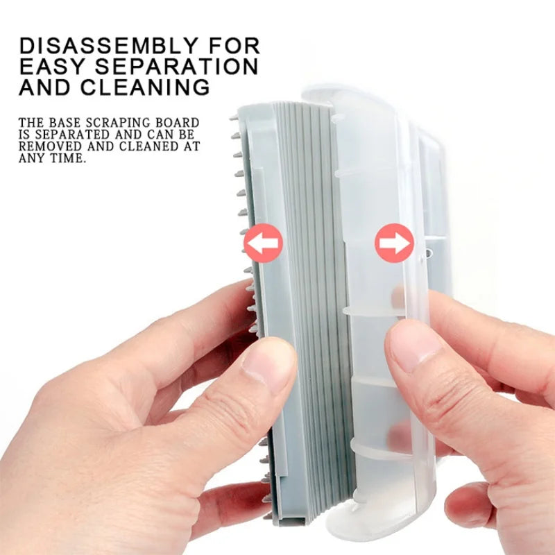 Cat Self-Cleaning Massage Brush – Hair Removal Wall Corner Tool