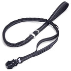 Reflective Bungee Dog Leash – Heavy-Duty No-Pull Leash with Seatbelt