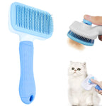 Pet Grooming Brush – Dog & Cat Hair Remover Comb for Long Hair
