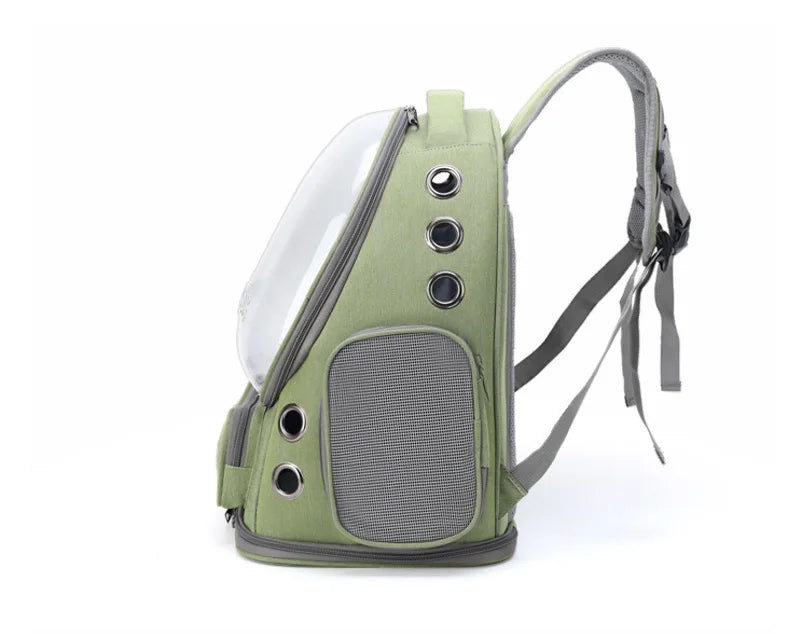 Transparent Cat Carrier Backpack – Breathable Travel Bag for Pets