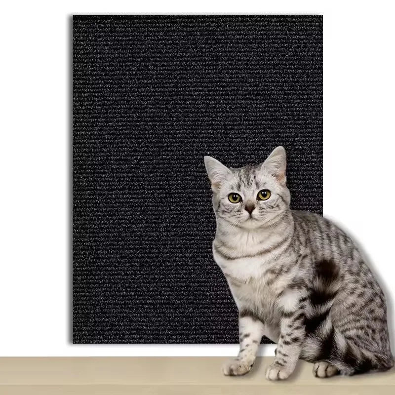Self-Adhesive Cat Scratch Protector - Cut-to-Size Furniture Protection Mat