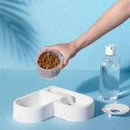Automatic Pet Water & Food Bowl – Dual-Use Cat & Dog Feeder