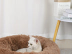 Plush Cat & Dog Nest – Warm Detachable Pet Bed for Winter