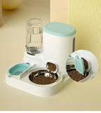Automatic Pet Feeder & Water Dispenser – Cat & Dog Food Bowl