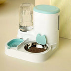 Automatic Pet Feeder & Water Dispenser – Cat & Dog Food Bowl