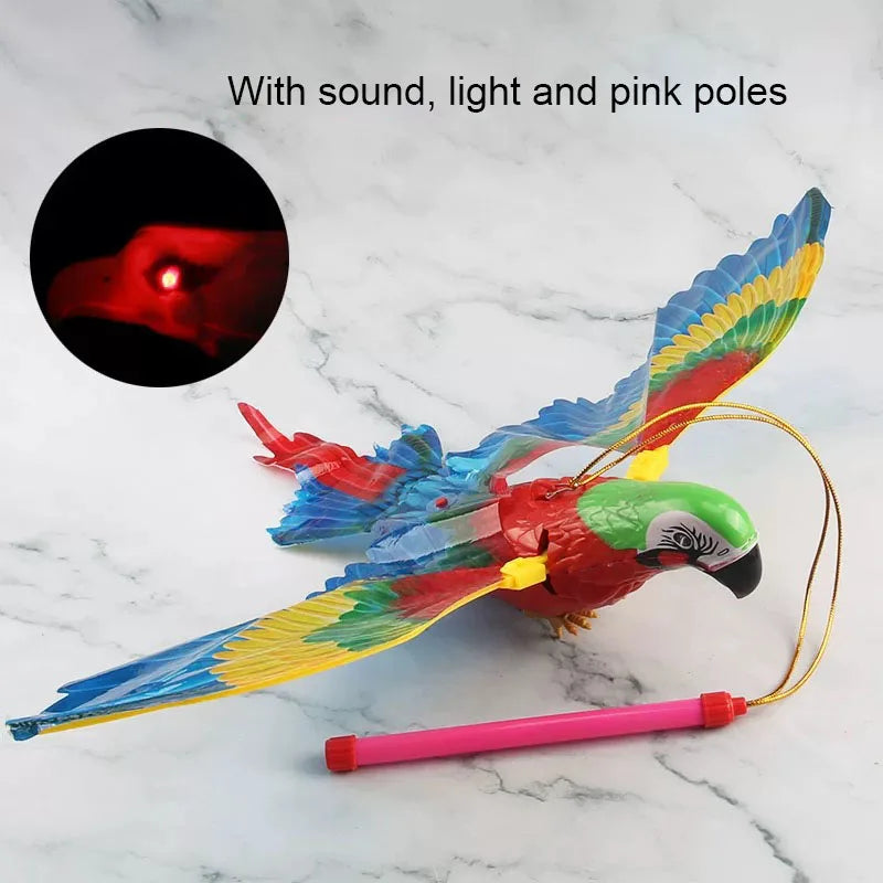 Interactive Flying Bird Cat Toy – Electric Hanging Eagle Teaser