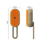 3-in-1 Steamy Pet Brush – Electric Dog & Cat Grooming Comb with Spray