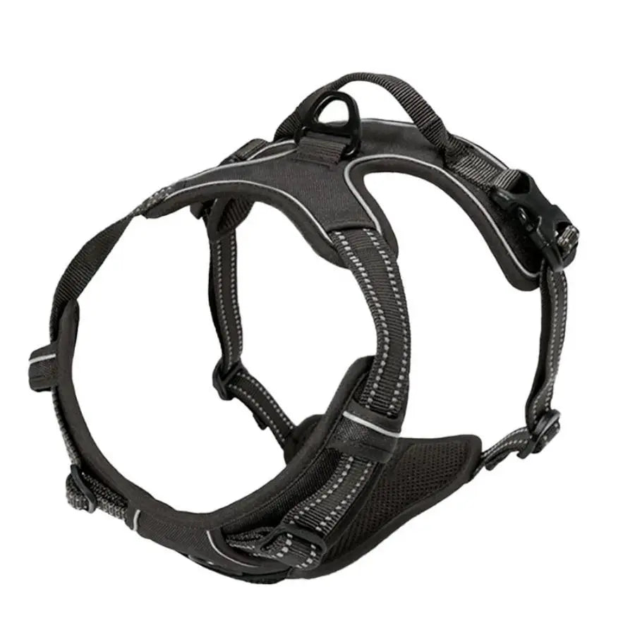 No-Pull Dog Harness – Front Clip Reflective Heavy-Duty for Large Dogs