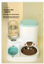 Automatic Pet Feeder & Water Dispenser – Cat & Dog Food Bowl