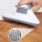 Self-Cleaning Pet Brush for Dogs & Cats – Hair Remover Comb