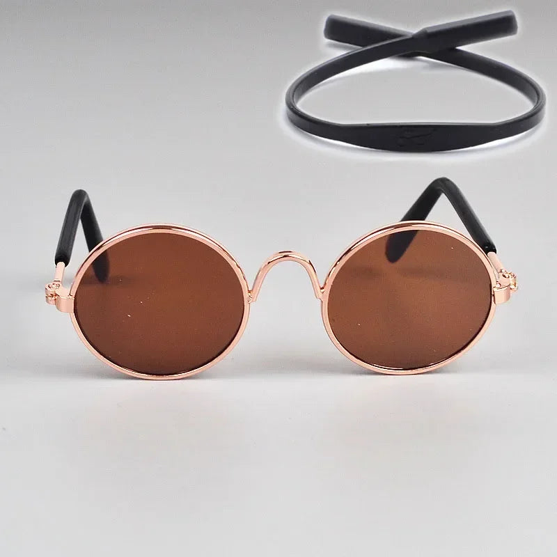 Cute Pet Sunglasses – UV Protection Glasses for Cats & Small Dogs