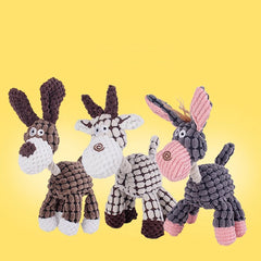 Plush Squeaky Dog Toy – Interactive Chew Toy for Puppies