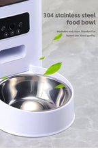 Smart Automatic Pet Feeder 5L – Cat & Dog Feeder with Camera & Voice