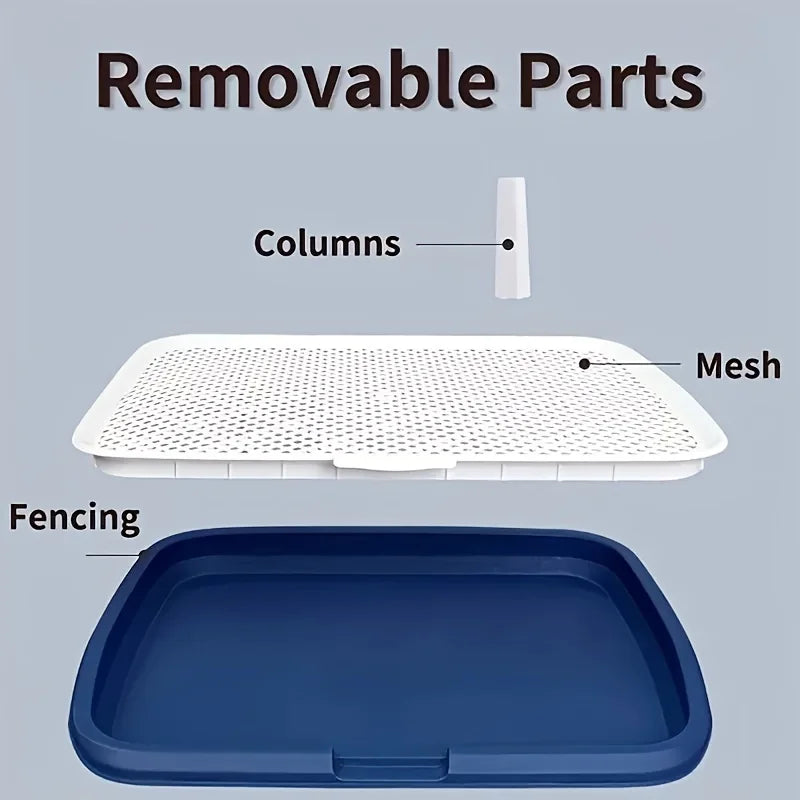 Dog Potty Training Tray – Reusable Pee Pad Holder for Pets