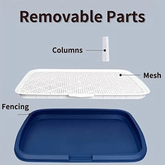 Dog Potty Training Tray – Reusable Pee Pad Holder for Pets