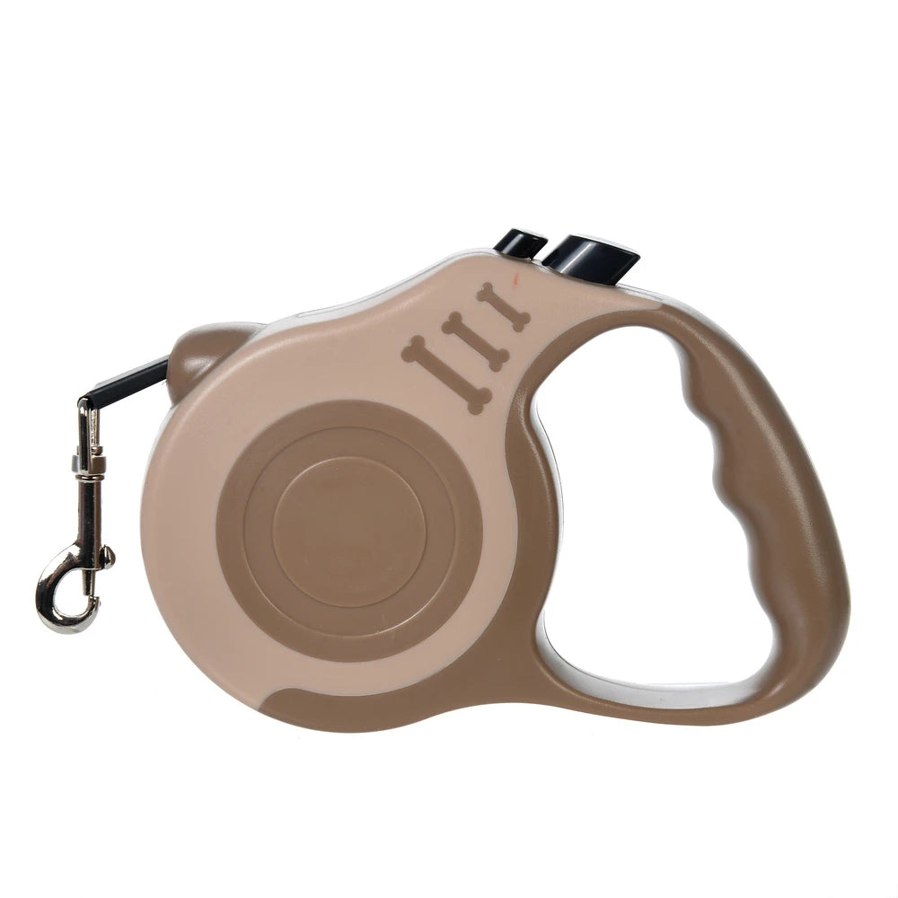 Retractable Dog & Cat Leash – 3m/5m Strong Nylon Lead