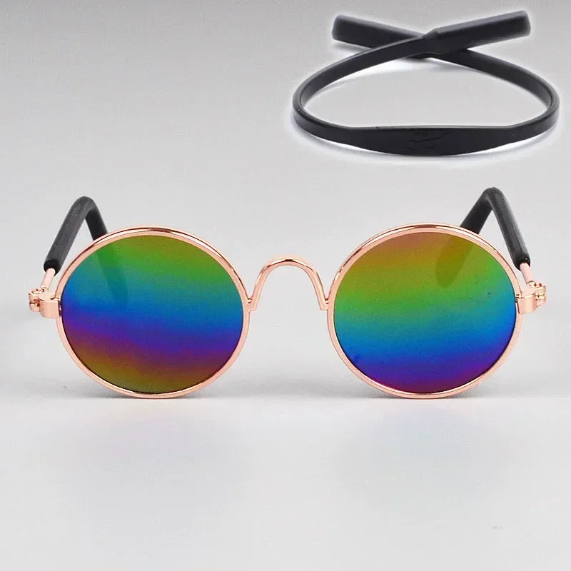 Cute Pet Sunglasses – UV Protection Glasses for Cats & Small Dogs