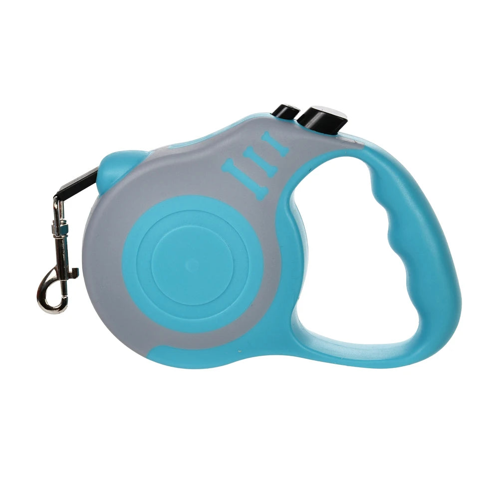 Retractable Dog & Cat Leash – 3m/5m Strong Nylon Lead