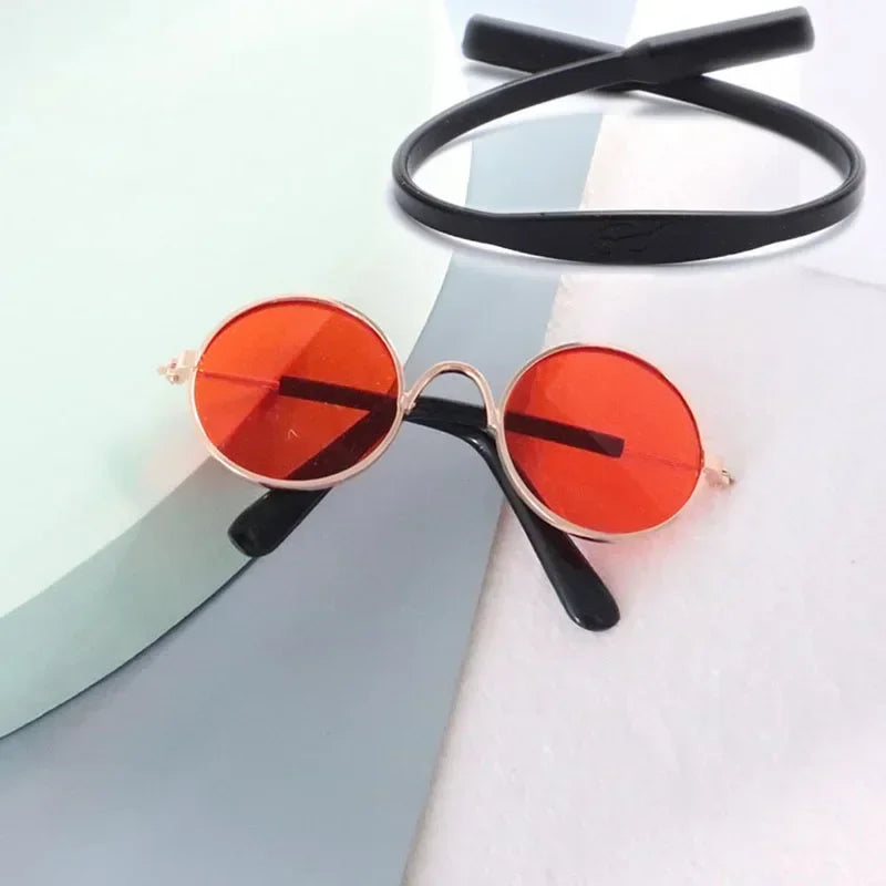 Cute Pet Sunglasses – UV Protection Glasses for Cats & Small Dogs