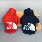 Hooded Pet Jacket - Dog Face Wind Coat Hoodie for Small to Large Dogs