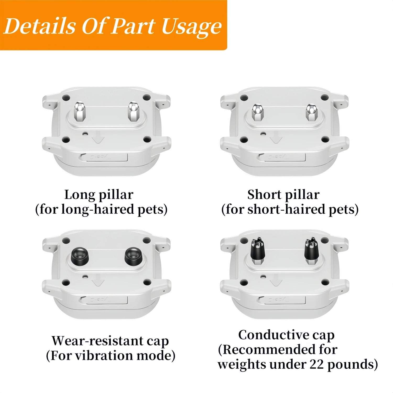 Waterproof Anti-Bark Collar - Vibration & Static Correction Training