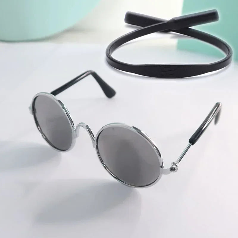 Cute Pet Sunglasses – UV Protection Glasses for Cats & Small Dogs