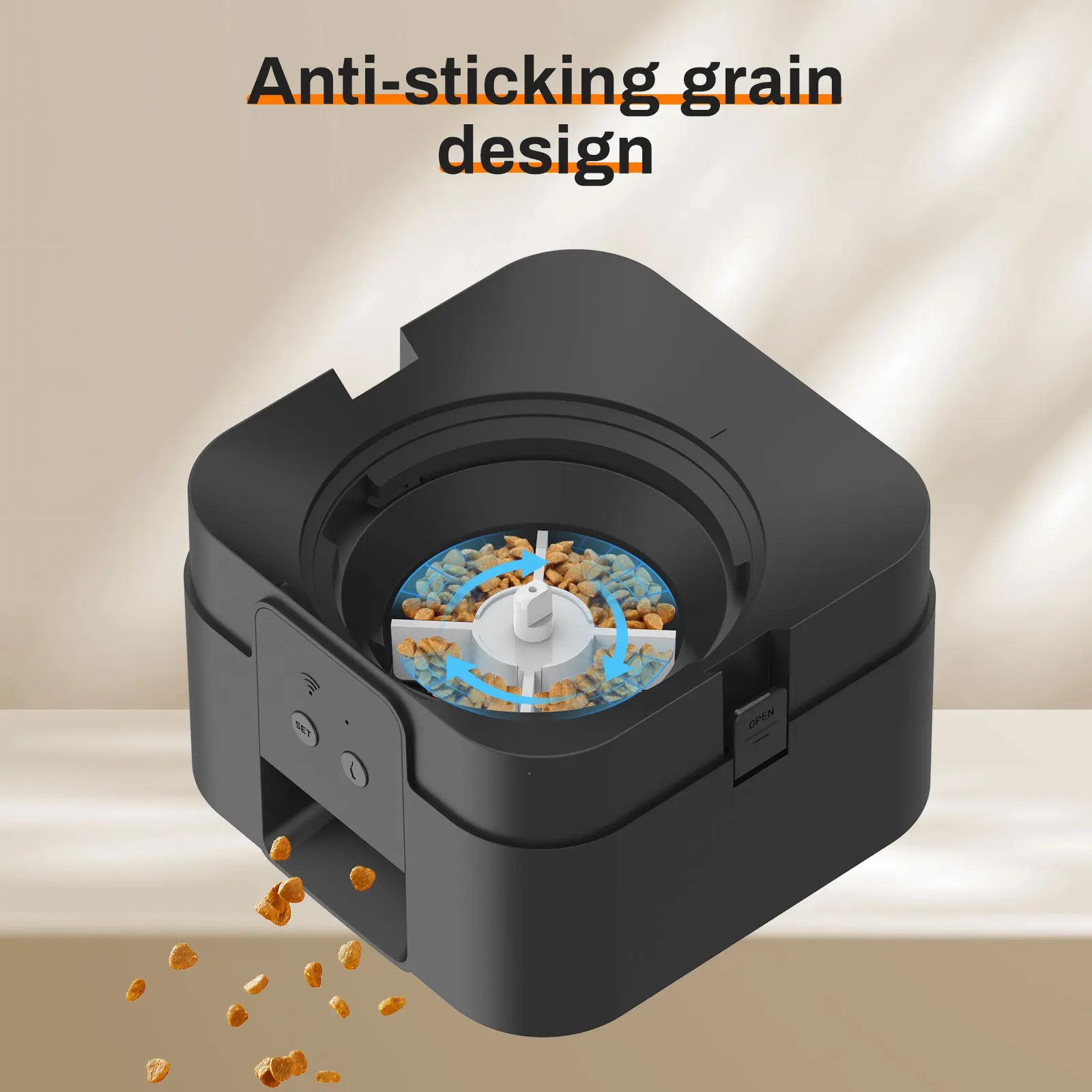Smart Automatic Pet Feeder – Timed Cat & Dog Food Dispenser