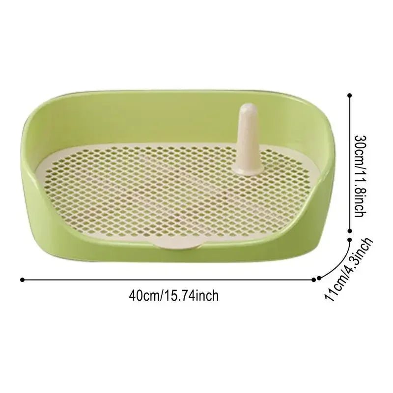 Pet Litter Box Training Puppy Pad Holder Tray Indoor
