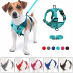 No-Pull Dog & Cat Harness Set – Adjustable Reflective Vest with Leash
