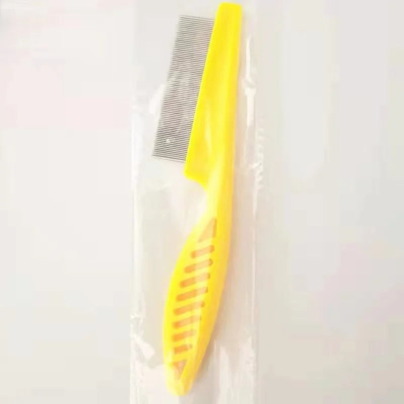 Stainless Steel Pet Flea & Hair Comb – Dog & Cat Grooming Tool