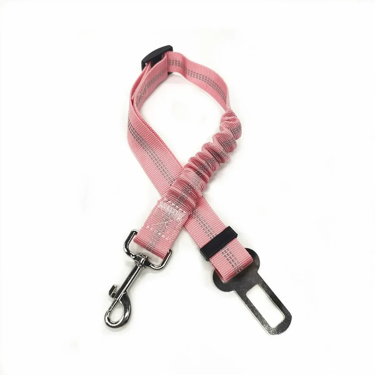Adjustable Pet Car Seat Belt – Dog & Cat Safety Harness Lead