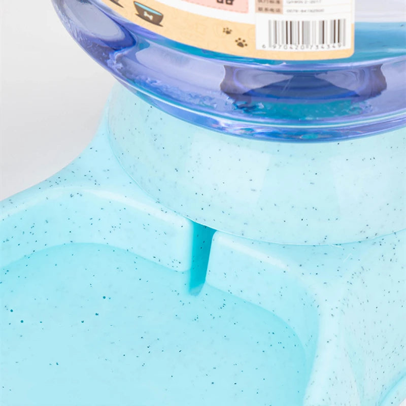 Large Capacity Pet Feeder Bowl – Cat & Dog Food Bowl with Water Dispenser