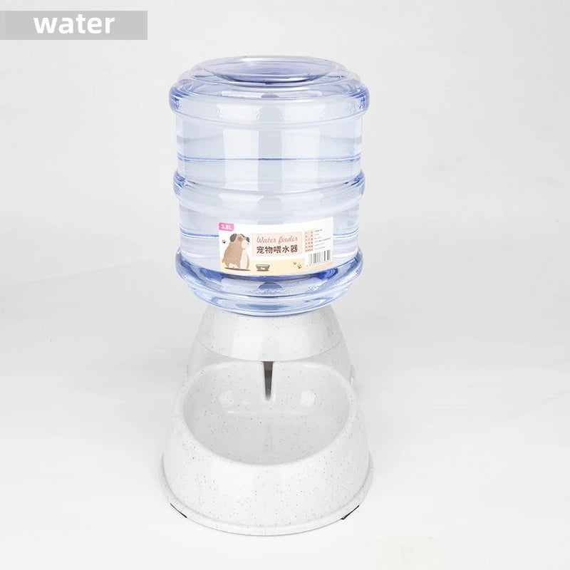 Large Capacity Pet Feeder Bowl – Cat & Dog Food Bowl with Water Dispenser