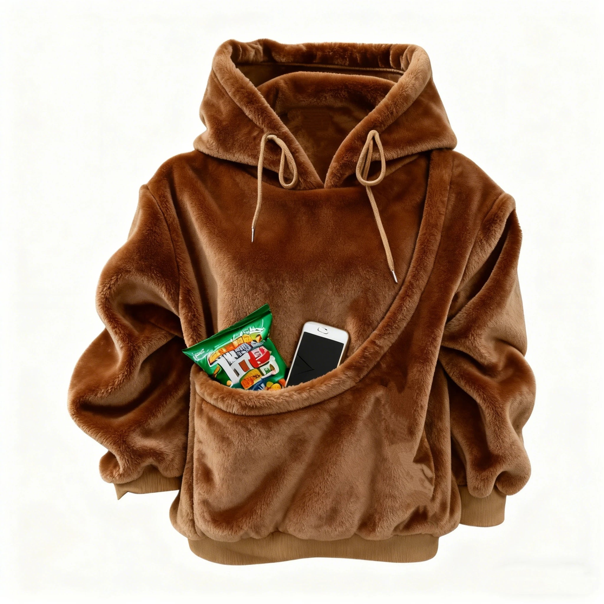 Pet Carrier Hoodie - Hands-Free Wearable Pouch for Small Dogs & Cats