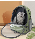 Transparent Cat Carrier Backpack – Breathable Travel Bag for Pets