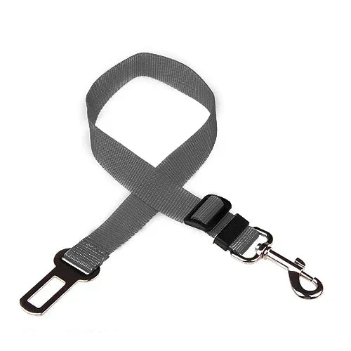 Adjustable Pet Car Seat Belt – Dog & Cat Safety Harness Lead
