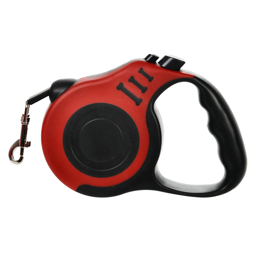 Retractable Dog & Cat Leash – 3m/5m Strong Nylon Lead