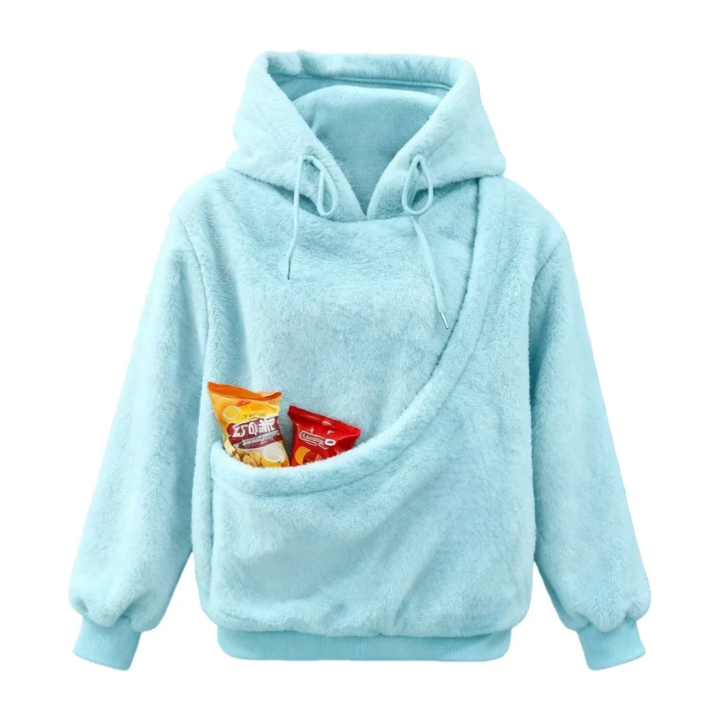 Pet Carrier Hoodie - Hands-Free Wearable Pouch for Small Dogs & Cats