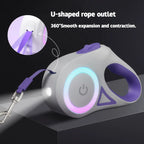 LED Retractable Dog Leash - Illuminated Roulette Leash