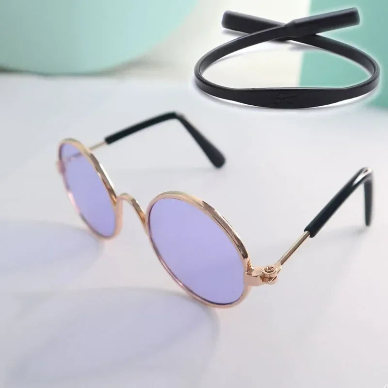 Cute Pet Sunglasses – UV Protection Glasses for Cats & Small Dogs