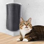 Cat Self-Cleaning Massage Brush – Hair Removal Wall Corner Tool