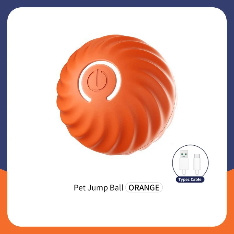 Smart Electronic Dog & Cat Toy Ball – USB Rechargeable Interactive Toy
