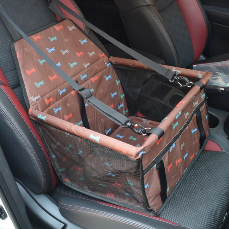 Double-Layer Pet Car Seat Bag – Waterproof Travel & Safety Mat