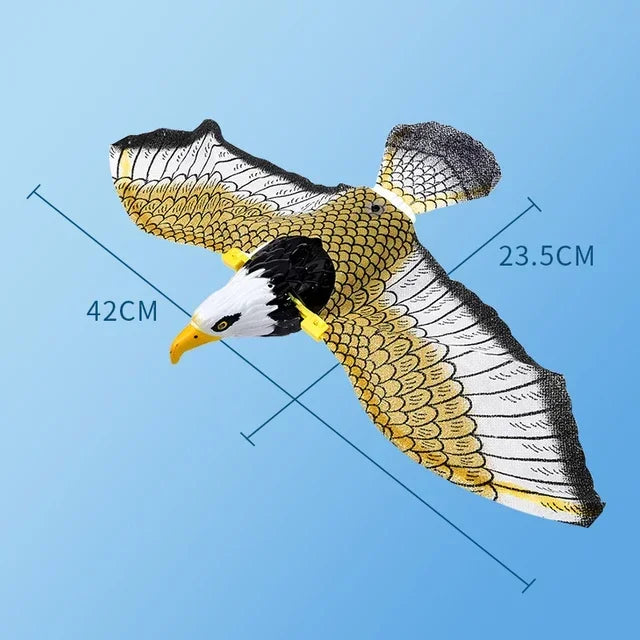 Interactive Flying Bird Cat Toy – Electric Hanging Eagle Teaser